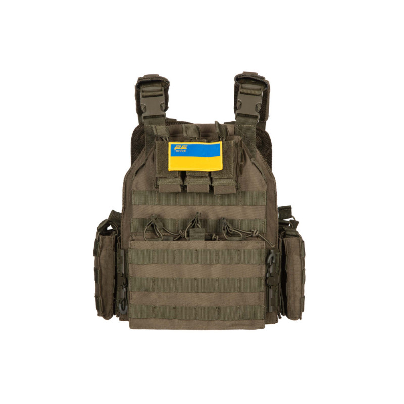 2E Tactical Plate Carrier Type 4 Assault, OD Green (2E-MILPLACARTYPE4-YA-OG)