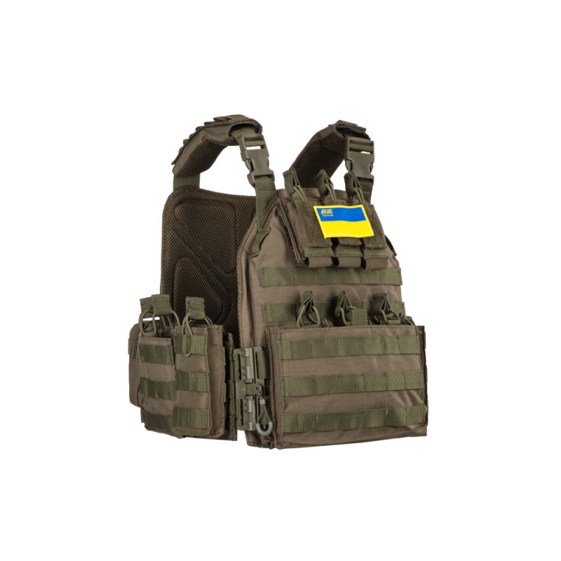 2E Tactical Plate Carrier Type 4 Assault, OD Green (2E-MILPLACARTYPE4-YA-OG)