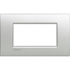 BTicino Livinglight  Front cover plate Air 4m Aluminium