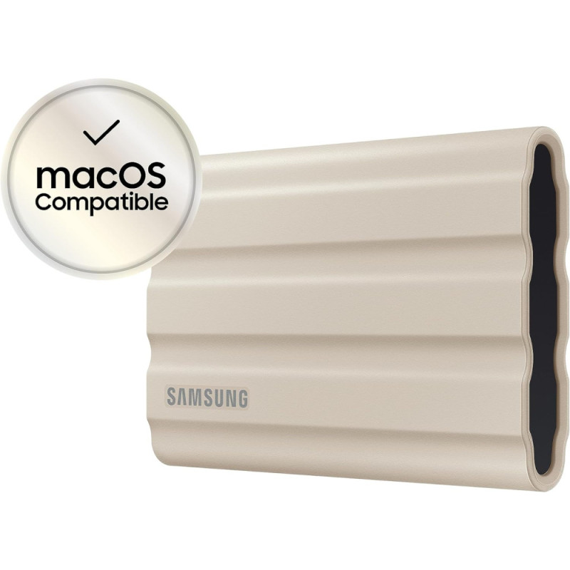 Samsung SSD 2TB USB 3.2 Gen 2 Type-C T7 Shield (MU-PE2T0K/EU)