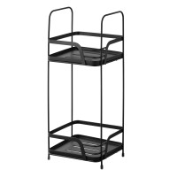 ARDESTO Shelf Vigor 2-tier 16x15.5x40cm, metal, polypropylene, black (ARHK4502PB) ARDESTO Shelf Vigor 2-tier 16x15.5x40cm, metal, polypropylene, black (ARHK4502PB)