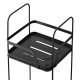 ARDESTO Shelf Vigor 2-tier 16x15.5x40cm, metal, polypropylene, black (ARHK4502PB) ARDESTO Shelf Vigor 2-tier 16x15.5x40cm, metal, polypropylene, black (ARHK4502PB)