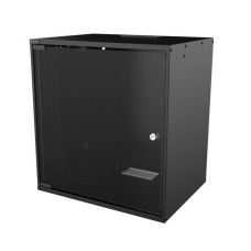 MIRSAN Шафа MIRSAN 19", 12U, SOHO, 535x400 мм, максимально 30 кг, чорна (MR.SOH12U40DE.01)