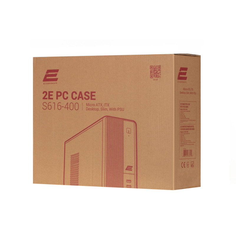 2E 2E PC Integer Intel i3-10100F, 8Gb, F480GB, NVD710-2, H510, 2E-S616, 400W, Win10