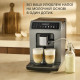 Krups Кофемашина Evidence Hot & Cold 2.3л, зерно, автомат.капучинатор, OLED диспл, авторецептов - 18, серо - черный (EA898GF0)