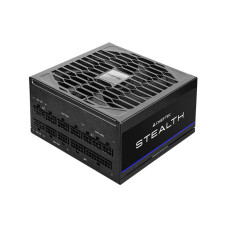 Chieftec Блок питания Stealth (1000W), >92%, 80+ Platinum, 135мм FDB, 1xMB 24pin(20+4), 2xCPU 8pin(4+4), 2xMolex, 10xSATA, 3xPCIe 8pin(6+2), 1xPCIe GEN5 16pin, Fully Modular (SPX-1000-FC)