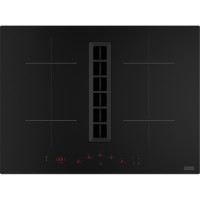 Franke Варильна поверхня Franke індукційна, з фільтром, 70см, вбудована витяжка, Booster, Bridge, 1050м.куб/год, A+, автовідключення, Набір для рециркуляції, чорний (340.0731.893)