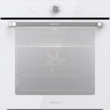 Gorenje Духовой шкаф электрический, 77л, A, пар, дисплей, макс.темпер.-300, белый (BOS67371SYW)
