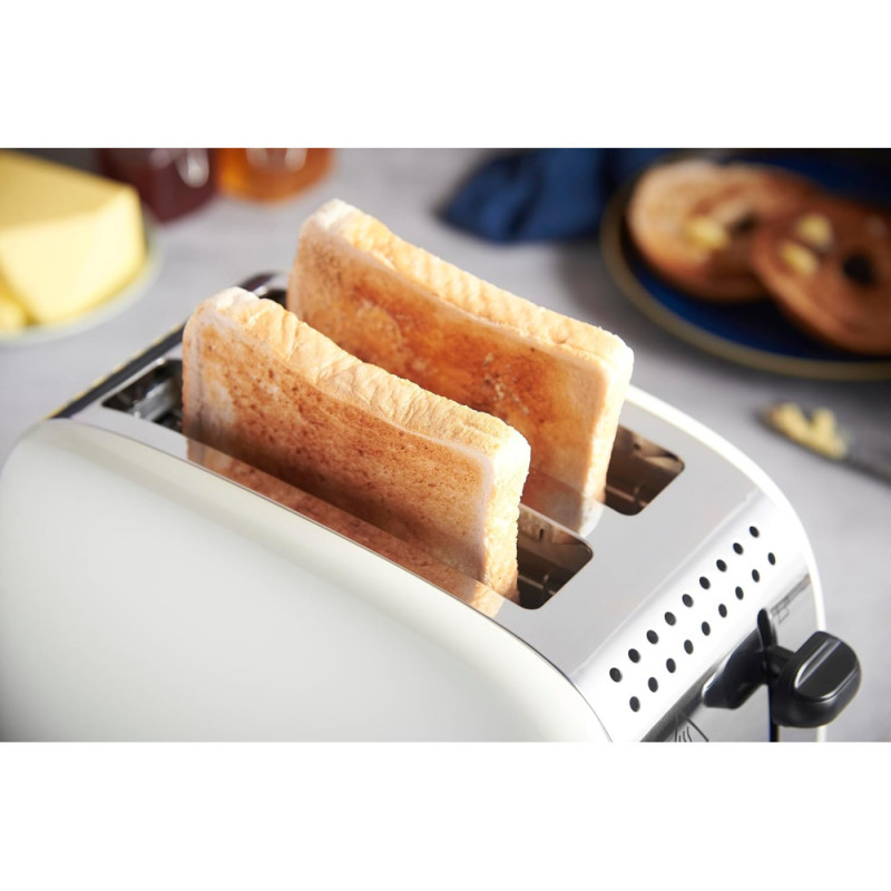 Russell Hobbs Toaster Colours Plus, 1600W, inoxав., heating, defrosting, beige (26551-56)