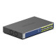NETGEAR Комутатор GS516PP 16xGE PoE+(260Вт), некерований (GS516PP-100EUS)