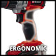 Einhell Шуруповерт-дрель TE-CD 18/2 Li +39, 1x2,5 Ah, PXC, 18В, 2.5 Ач, 44 Нм, набор бит и сверел, кейс, 1.1 кг (4514219)