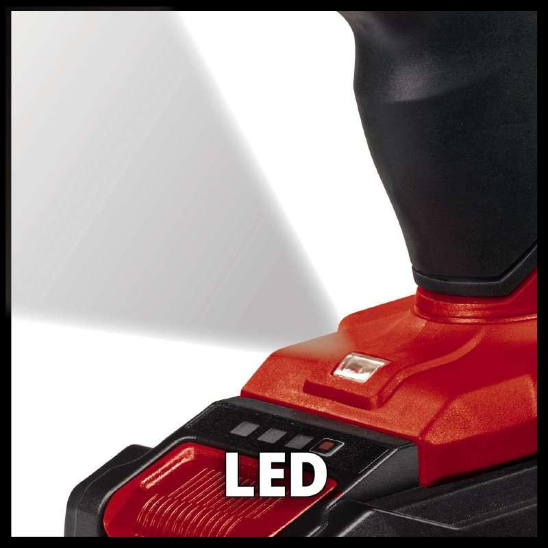Einhell Шуруповерт-дрель TE-CD 18/2 Li +39, 1x2,5 Ah, PXC, 18В, 2.5 Ач, 44 Нм, набор бит и сверел, кейс, 1.1 кг (4514219)