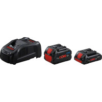 Bosch ProCORE18V battery and charger set 2x18V 4A h+5.5A h, ZP GAL 1880 CV (1.600.A02.14A)