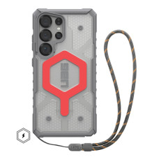 UAG Samsung S25 Ultra Pthfndr Clr w/Mag Bndl Active Lava Lanyard (2144831BV02)