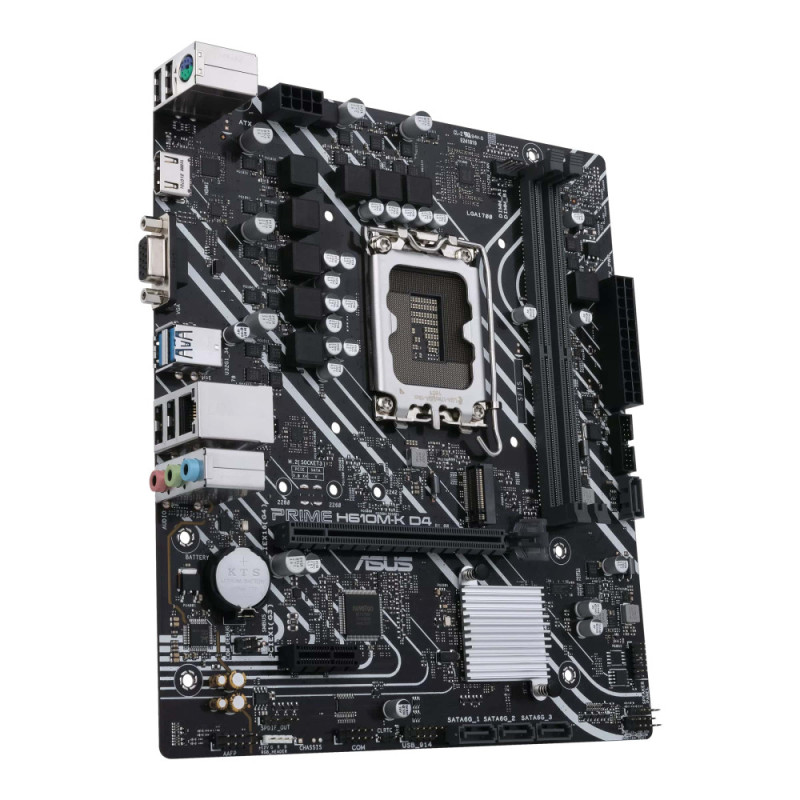 ASUS PRIME H610M-K D4 s1700 H610 2xDDR4 M.2 HDMI-VGA mATX (90MB1A10-M0EAY0)