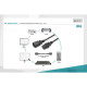 Digitus Мережевий кабель DIGITUS C14/M - C13/F, 5м, чорний (AK-440201-050-S)