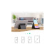 Подставка для планшета и телефона LP115 Multi-Angle Adjustable Portable Stand for iPad White Ugreen (30485)
