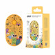 Мышка 2E MF300 PETSCATS&DOGS Silent Wireless/Bluetooth Yellow (2E-MF300WPETSYW)