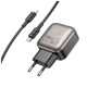 Зарядное устройство BOROFONE BAS54A Absolute 1xUSB-C PD20W + 1xUSB QC3.0 + cable USB-C to Lightning Black (6941991116216)