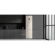 LG ref with bottom freezer, 203x60x68, ref-277l, freez.-110l, 2doors, A++, NF, inv, display ext, fresh zone, Metal Fresh, beige (GC-B509FEPW)