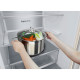 LG ref with bottom freezer, 203x60x68, ref-277l, freez.-110l, 2doors, A++, NF, inv, display ext, fresh zone, Metal Fresh, beige (GC-B509FEPW)
