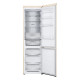 LG ref with bottom freezer, 203x60x68, ref-277l, freez.-110l, 2doors, A++, NF, inv, display ext, fresh zone, Metal Fresh, beige (GC-B509FEPW)