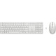 HP Комплект клавиатура та мышь 650, WL, EN/UK, белый (4R016AA)
