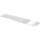 HP Комплект клавиатура та мышь 650, WL, EN/UK, белый (4R016AA)