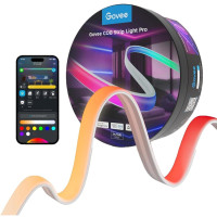 Govee Стрічка світлодіодна розумна H61E5 COB Strip Light Pro, 3м, RGBIC+W, WI-FI/Bluetooth, білий (H61E53D1)