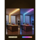 Govee Лента светодиодная умная H61E5 COB Strip Light Pro, 3м, RGBIC+W, WI-FI/Bluetooth, белый (H61E53D1)
