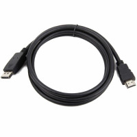 Кабель мультимедийный DisplayPort M to HDMI M 1.8m Cablexpert (CC-DP-HDMI-6)