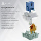Клавиатура Ajazz AK870 V2 Flying Fish Switch USB UA Black/Grey/Yellow (AK870-V2-FF-BGY)