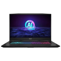 MSI Ноутбук MSI Katana A17 AI B8VF-1036XUA 17.3 FHD, AMD R7-8845HS, 16GB, F1TB, NVD4060-8, DOS, чорний (9S7-17LN31-1036)