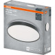 Osram Світильник накладний CEILING LUXO 24Вт 4000К чорний (4099854651267)