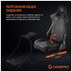 Кресло игровое GamePro RS100 із кріпленням для керма, педалей та коробки передач Black (RS100)