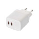 Зарядное устройство EMOS V03G35 2xUSB-C 35W GaN (V03G35)