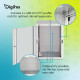Digitus Шафа DIGITUS 19", 16U, Wall Mounting Dynamic-N, 600x600 мм, 60кг максимально, розібрана, сіра (DN-37114)