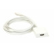 Кабель мультимедийный USB Type-C to HDMI F 1.8m PowerPlant (KD00AS1271)