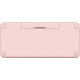 Клавиатура Logitech K380s Multi-Device Bluetooth UA Rose (920-011853)