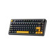 Клавиатура Aula F75 Pink Switch USB UA Black (6978080504890)