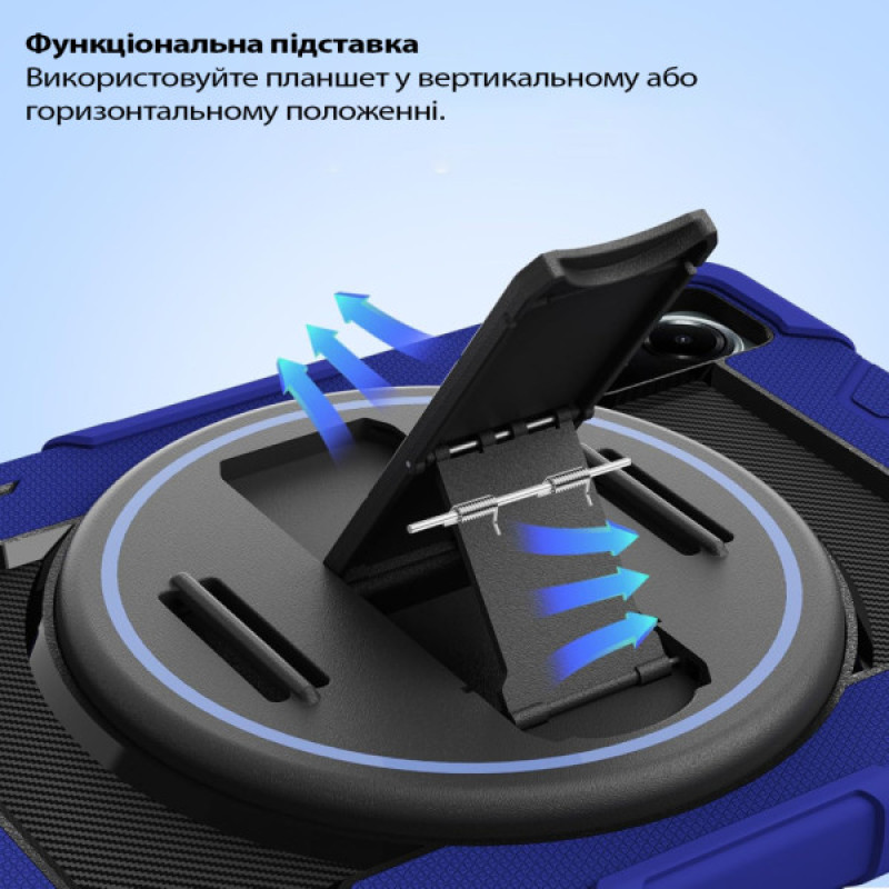Чехол для планшета BeCover Horizontal handle Xiaomi Redmi Pad 2 11.0" Deep Blue (714567)