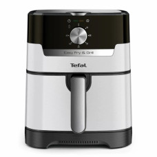 Tefal air fryer EasyFry&Grill, 1550W, bowl-4.2l, mechanical control, plastic, grey (EY501A10)