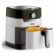 Tefal air fryer EasyFry&Grill, 1550W, bowl-4.2l, mechanical control, plastic, grey (EY501A10)