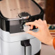 Tefal air fryer EasyFry&Grill, 1550W, bowl-4.2l, mechanical control, plastic, grey (EY501A10)