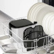 Tefal air fryer EasyFry&Grill, 1550W, bowl-4.2l, mechanical control, plastic, grey (EY501A10)