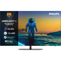 Philips Телевізор 55" OLED 4K 144Hz Smart Google TV Black Ambilight (55OLED820/12)