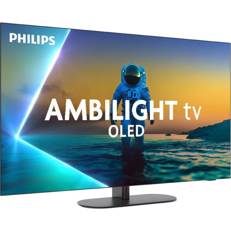Philips TV 55" OLED 4K 144Hz Smart Google TV Black Ambilight (55OLED820/12)