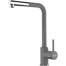 Franke Washbasin tap Franke Sirius Pull Out, spout lenght - 298 mm, swivel, 1-handle, chrome-gray stone (115.0668.381)