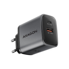 Зарядное устройство AXAGON 1xUSB-C PD67W + 1xUSB QC4+ PPS gray (ACU-PQ67)