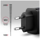Зарядное устройство AXAGON 1xUSB-C PD67W + 1xUSB QC4+ PPS gray (ACU-PQ67)